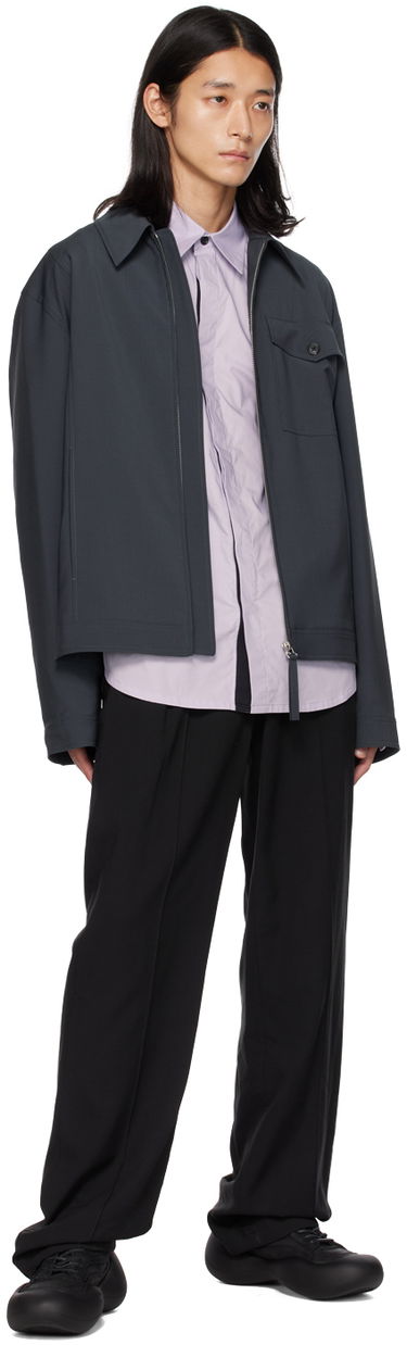 Риза Helmut Lang Classic Shirt Лилаво | N04HM507, 3