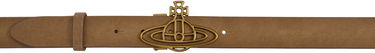 Колани Vivienne Westwood Vivienne Westwood Thin Line Orb Belt Кафяво | 8201007YW-L00A8-, 0
