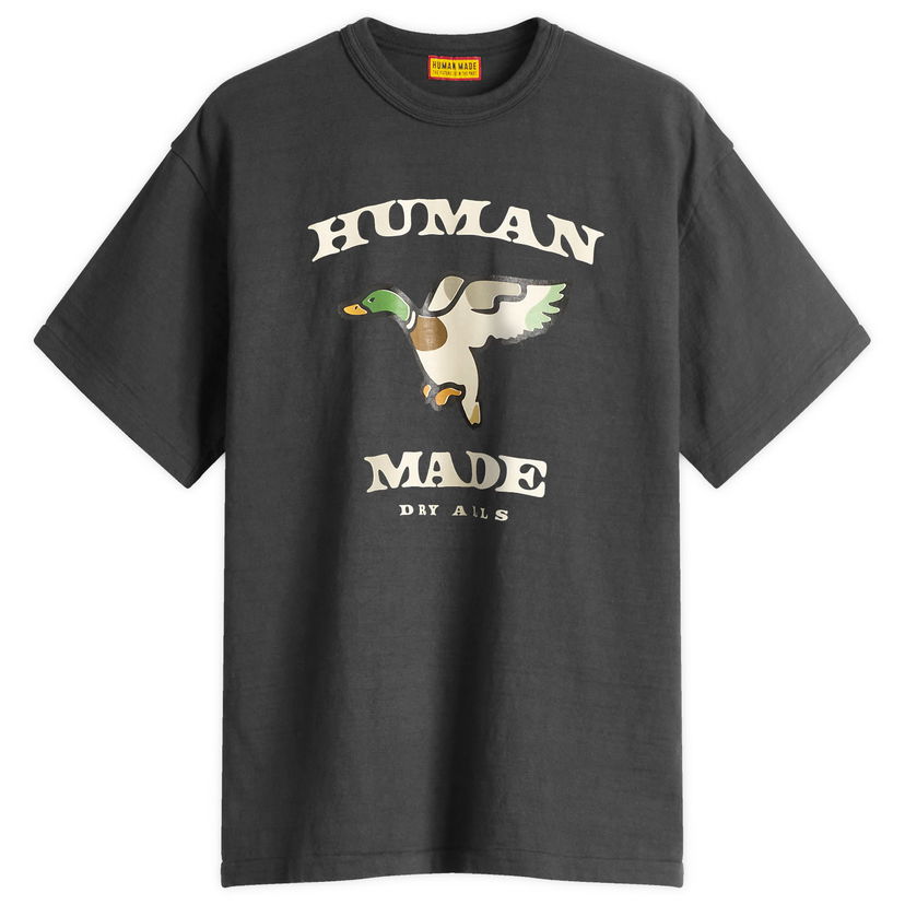 Тениска Human Made Human Made Flying Duck Graphic T-Shirt, Size Large Черно | HM30TE009-BLK