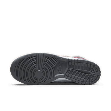 Кецове и обувки Nike Dunk High "Embossed Basketball Grey Red" Сиво | FD0668-001, 1