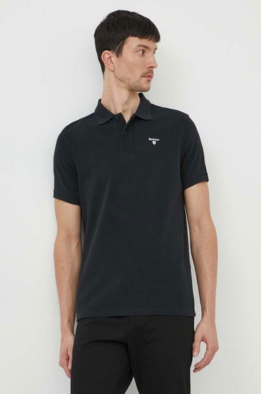 Поло тениска Barbour Barbour Polo Shirt MML0358 Черно | MML0358, 3