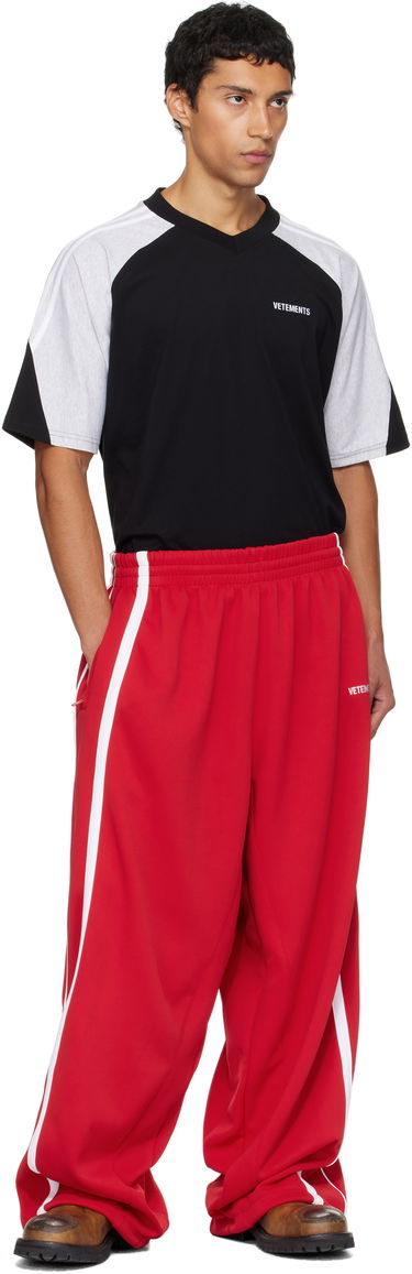 Спортни панталони VETEMENTS VETEMENTS Gym Pants Червено | UH76GP300R, 3