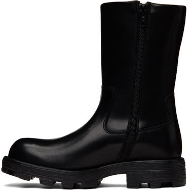 Кецове и обувки Diesel D-Hammer Bkr D W Logo Boots Черно | Y03692 P4471, 2