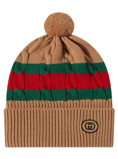 Grg Bobble Hat Camel