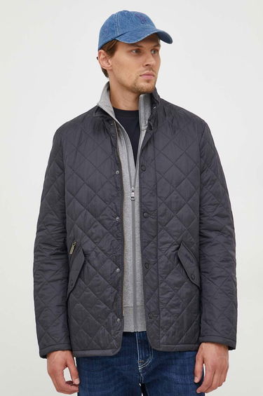Пухо яке Barbour Quilted Jacket Черно | MQU0007, 1
