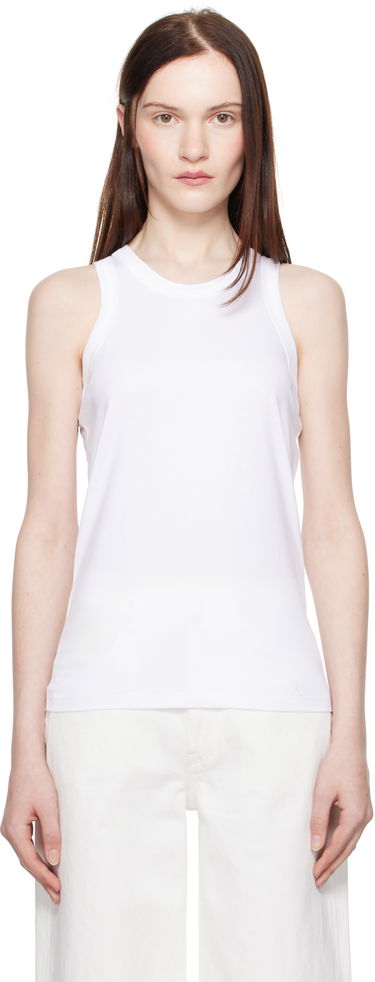 Потник Loulou de Saison Loulou de Saison Poso Tank Top Бяло | POSO, 0