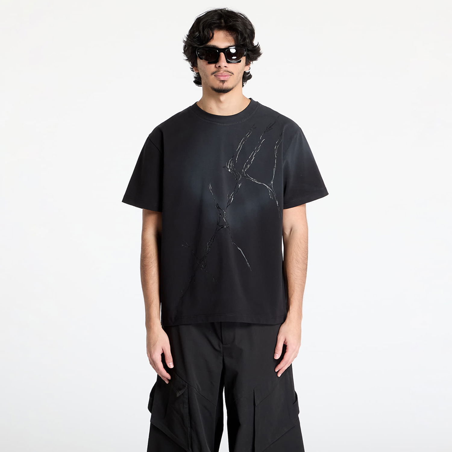 Тениска HELIOT EMIL HELIOT EMIL Fluxus T-Shirt Черно | PRESS25_M_09_129_BLK01, 0