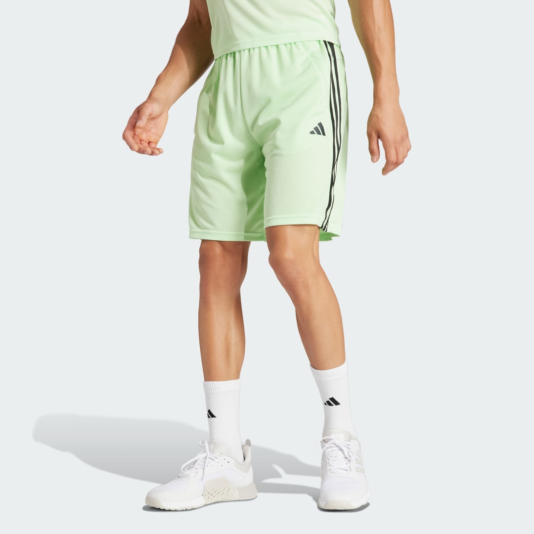 Къси панталони adidas Performance Train Essentials Piqué 3-Stripes Shorts Зелено | IR9142, 0