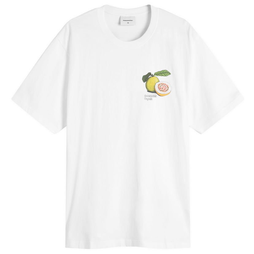 Тениска thisisneverthat thisisneverthat Guava Graphic T-Shirt, Size Large Бяло | TN253TTSST09-WHT