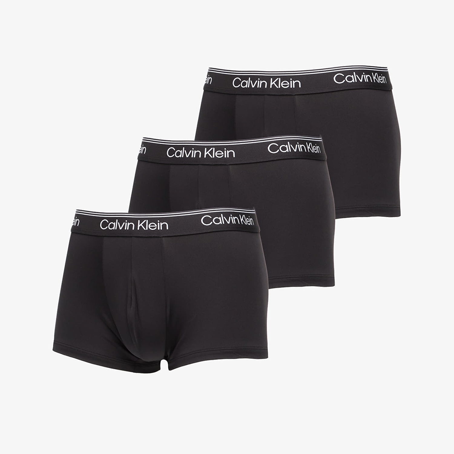 Боксерки CALVIN KLEIN Low Rise Trunk 3-Pack Black Черно | LV00NB4409 UB1, 0