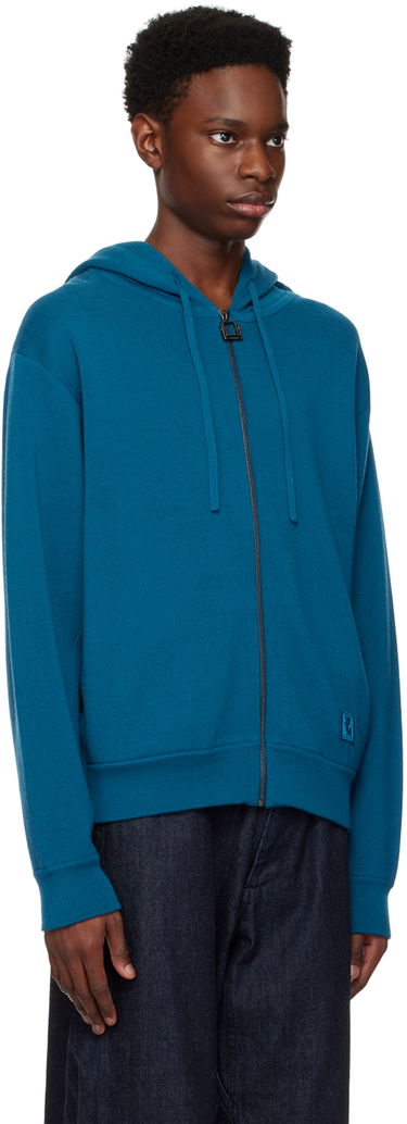 Суитчър WOOYOUNGMI Wooyoungmi Zip Hoodie Синьо | W223KN05, 1