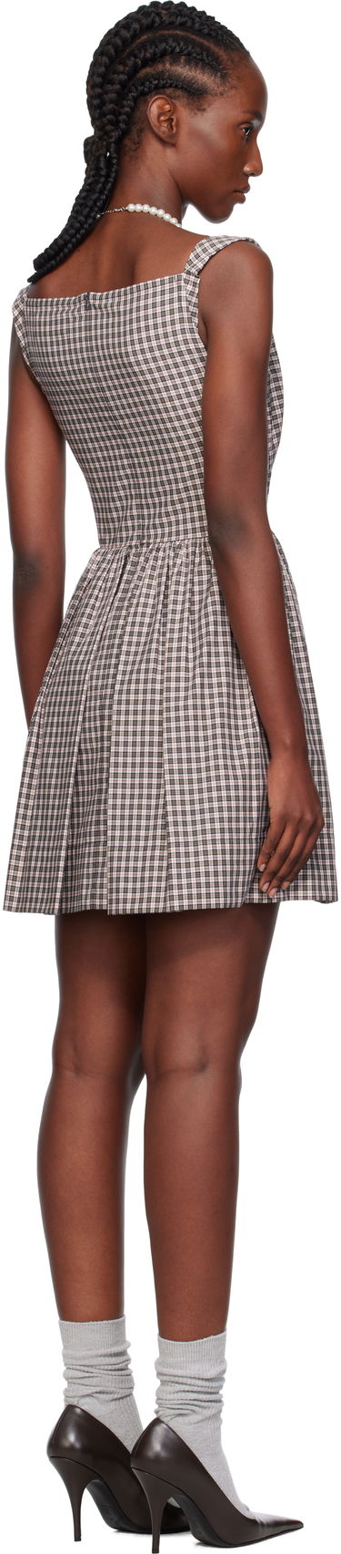 Pокля Vivienne Westwood Vivienne Westwood Sunday Plaid Mini Dress Многоцветен | 1101039H-W0178-, 2