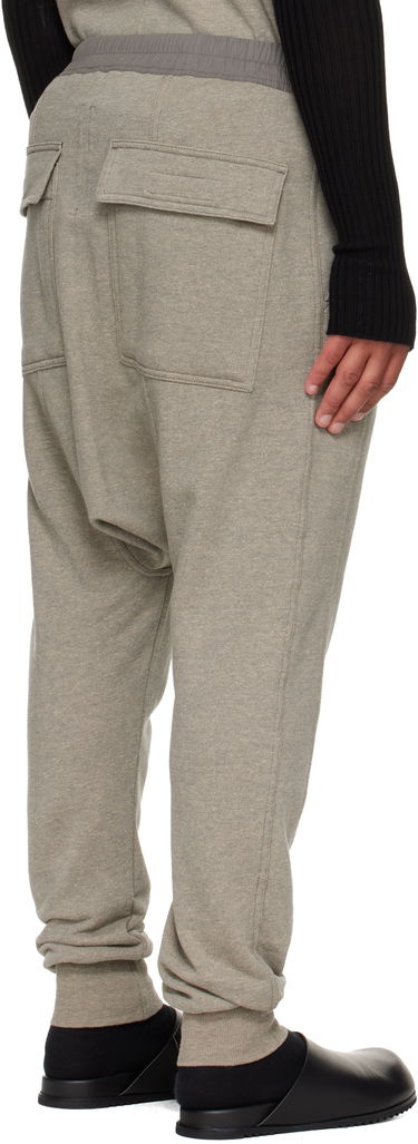 Спортни панталони Rick Owens Concordians Drawstring Sweatpants Сиво | DU02E7395 FGM, 2