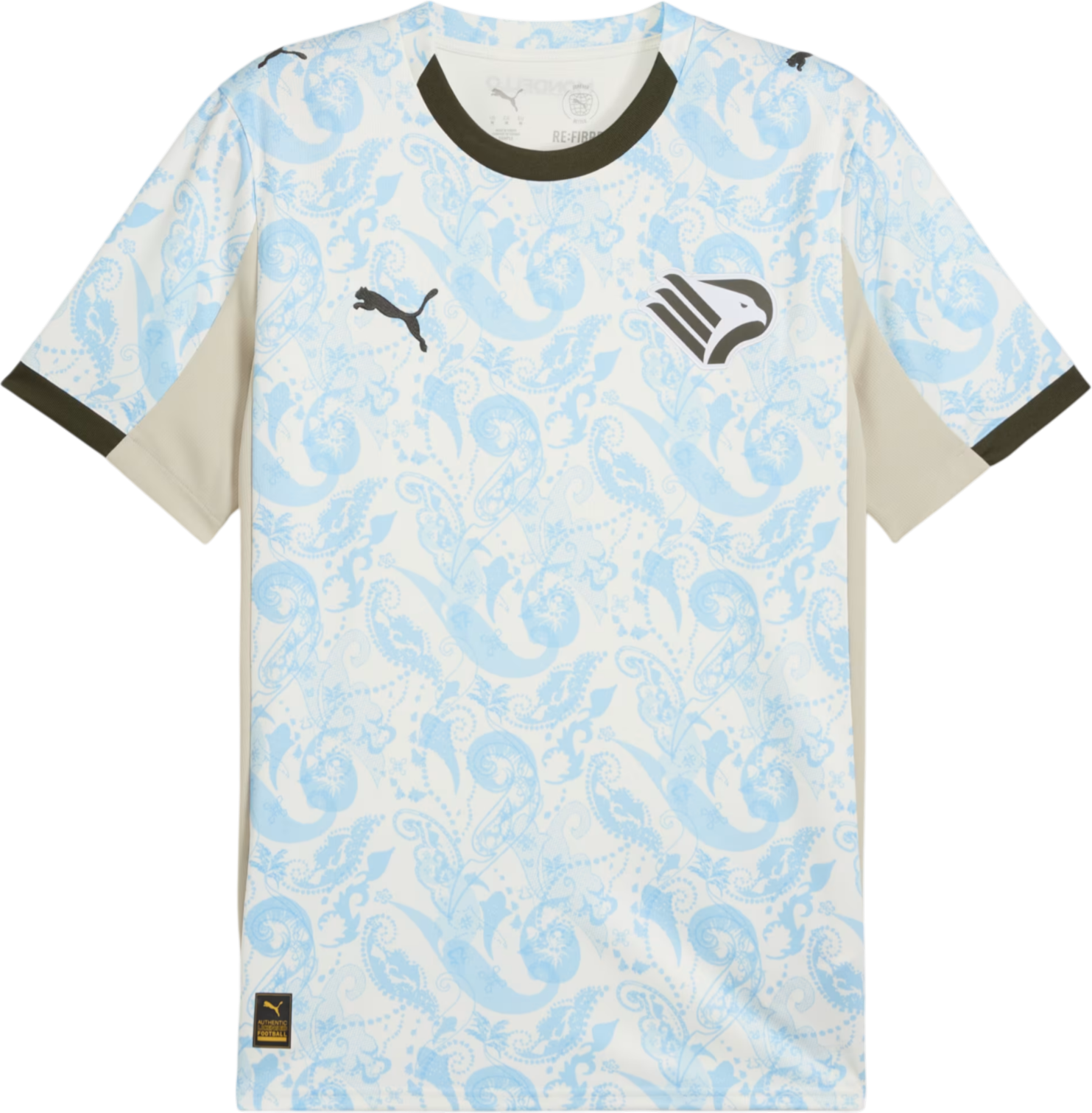 Фланелка Puma Palermo 3rd Replica Jersey 2025/26 Бяло | 782855-03, 0