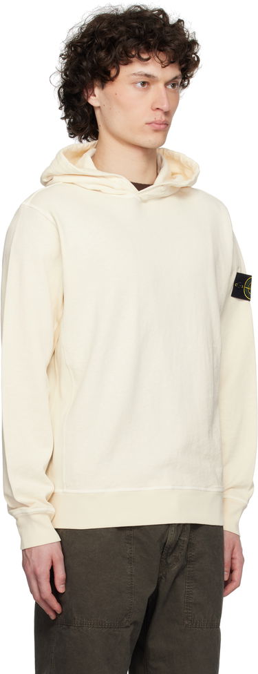 Суитчър Stone Island Stone Island Malfilé Fleece Hoodie Бежово | K1S15 6100037 S0060, 1
