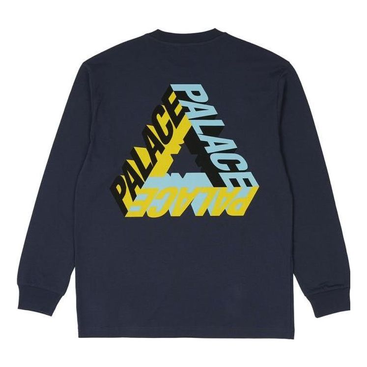 Тениска Palace P-3D Graphic Longsleeve T-Shirt Синьо | P25LS019, 0
