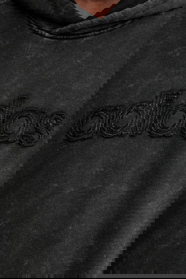 Суитчър adidas Originals Originals Washed Appliqué Logo Hoodie Черно | JY2792, 5