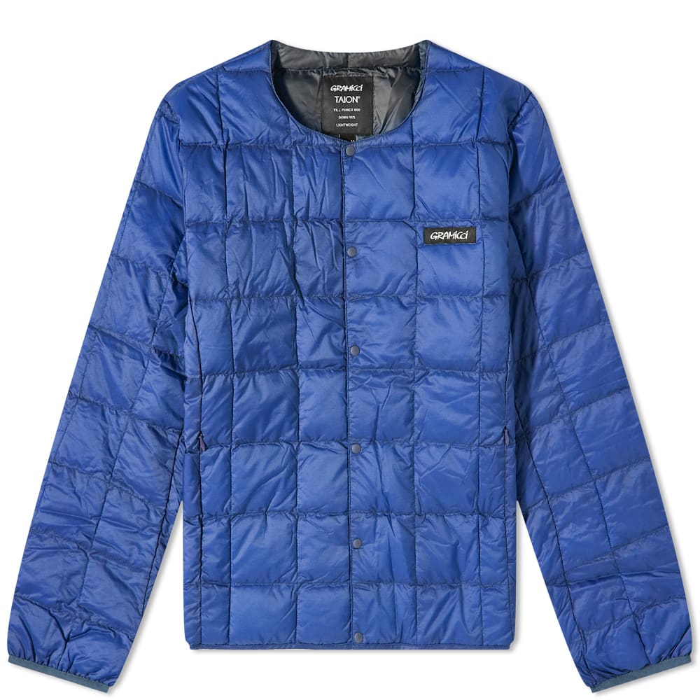 Яке GRAMICCI x Taion Down Liner Jacket Синьо | G2FU-J082-TG-PRP, 0