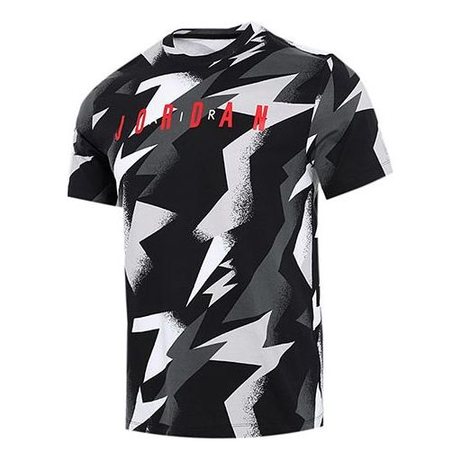 Тениска Jordan Jordan Cement Print T-Shirt Черно | DB1554-010, 0