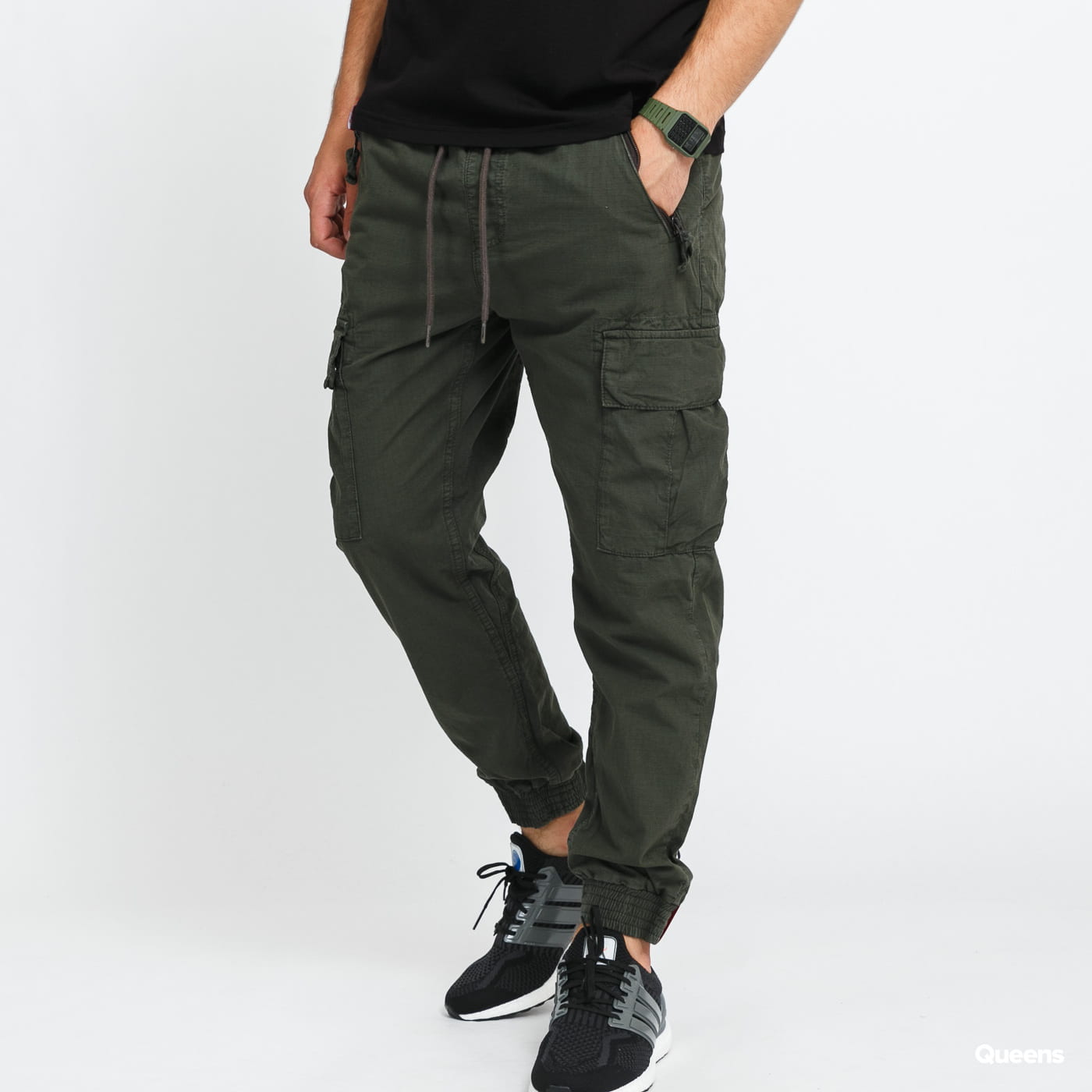 Карго панталони Alpha Industries Cargo Pants Ripstop Jogger Зелено | 116201 136, 0