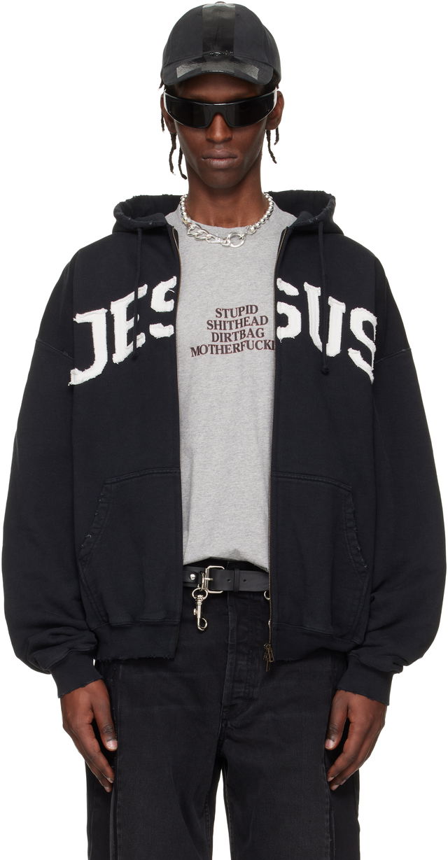 Jesus Christ Zip-Up Hoodie