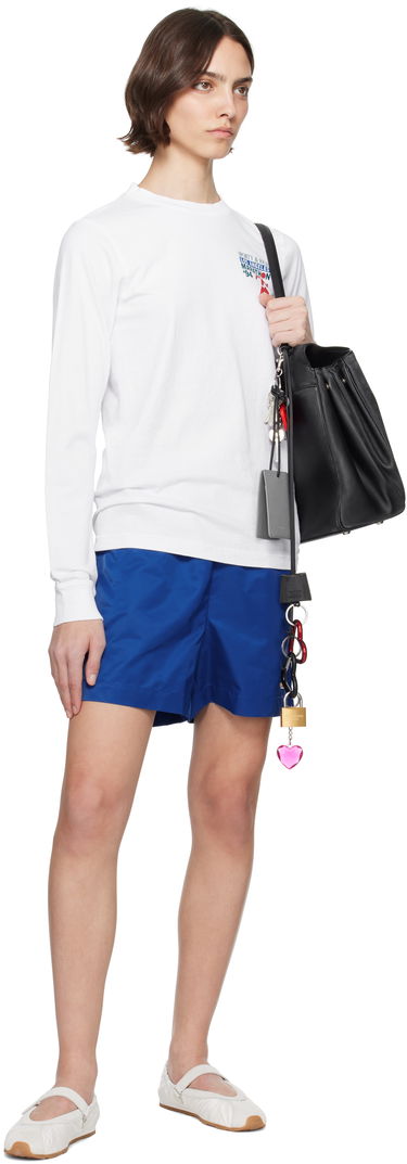 Тениска Sporty & Rich Sporty & Rich 'LA Marathon' Long Sleeve T-Shirt Бяло | TO059622171WH01, 3