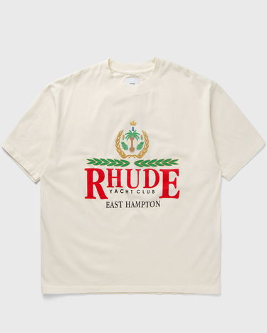 Тениска Rhude EAST HAMPTON CREST TEE VTG Бяло | RHSS24TT050126110611, 0