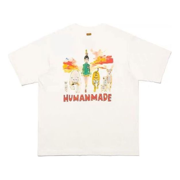 Тениска Human Made KEIKO SOOTOME #12 Graphic T-Shirt Бяло | XX26TE002