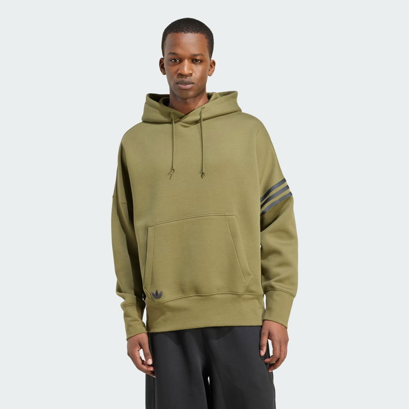 Суитчър adidas Performance Neuclassics Hoodie Зелено | HZ3739