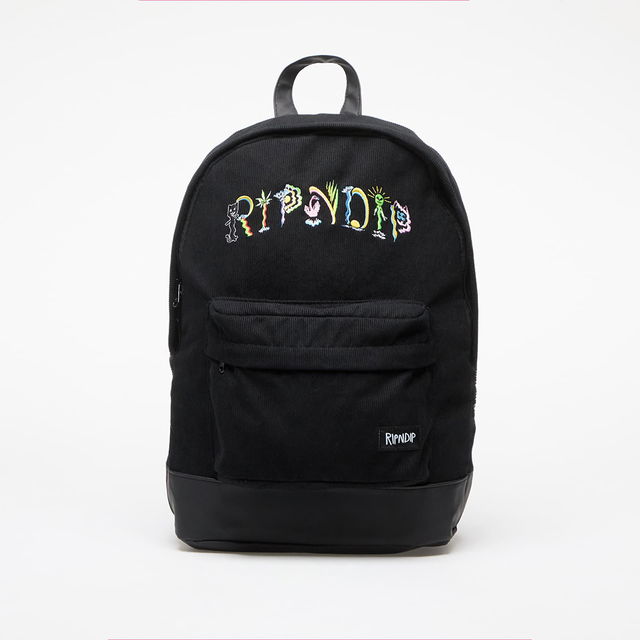 Venice Corduroy Backpack Black