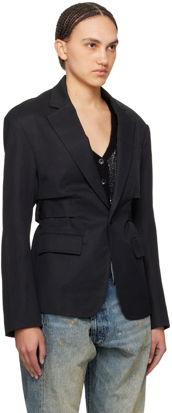 Яке R13 R13 Oversized Blazer Черно | R13WR244-R319B, 1