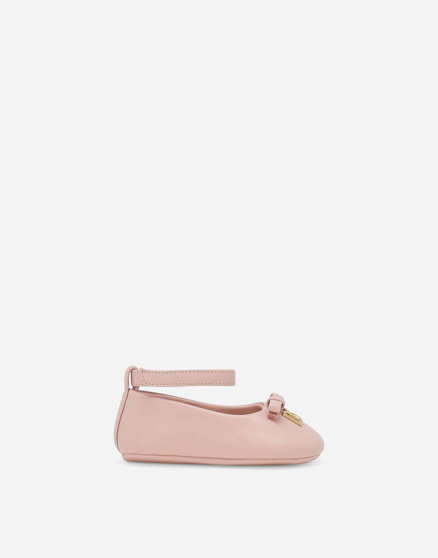 Dolce & Gabbana Nappa Leather Ballet Flats