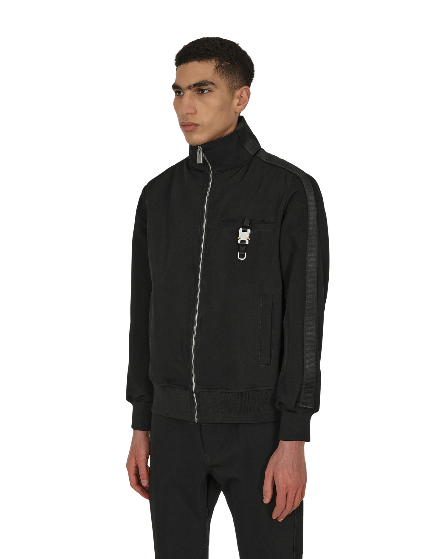 Яке 1017 ALYX 9SM Buckle Logo Track Top Черно | AAUSW0084FA02-BLK0001, 1