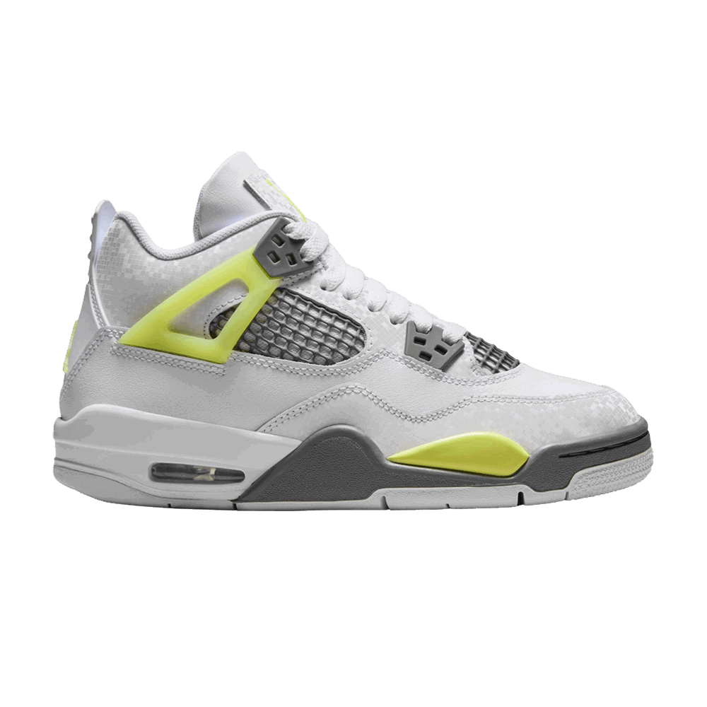 Кецове и обувки Jordan Air Jordan 4 GS "Light Lemon Twist" Бяло | HJ5990-100, 0