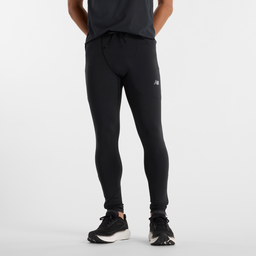 Клинове New Balance Men's Running Tights Черно | NBMP51237BK