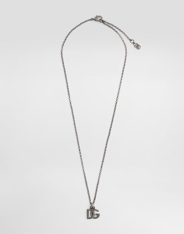 Dolce & Gabbana DG Logo Pendant Necklace