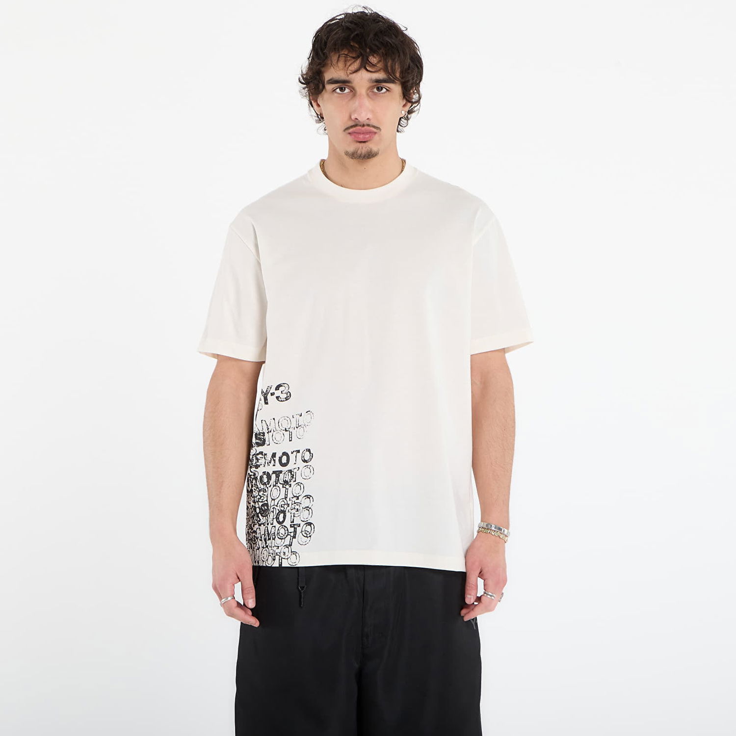 Тениска Y-3 Y-3 Gfx Short Sleeve T-Shirt XL Бяло | KR2224, 0