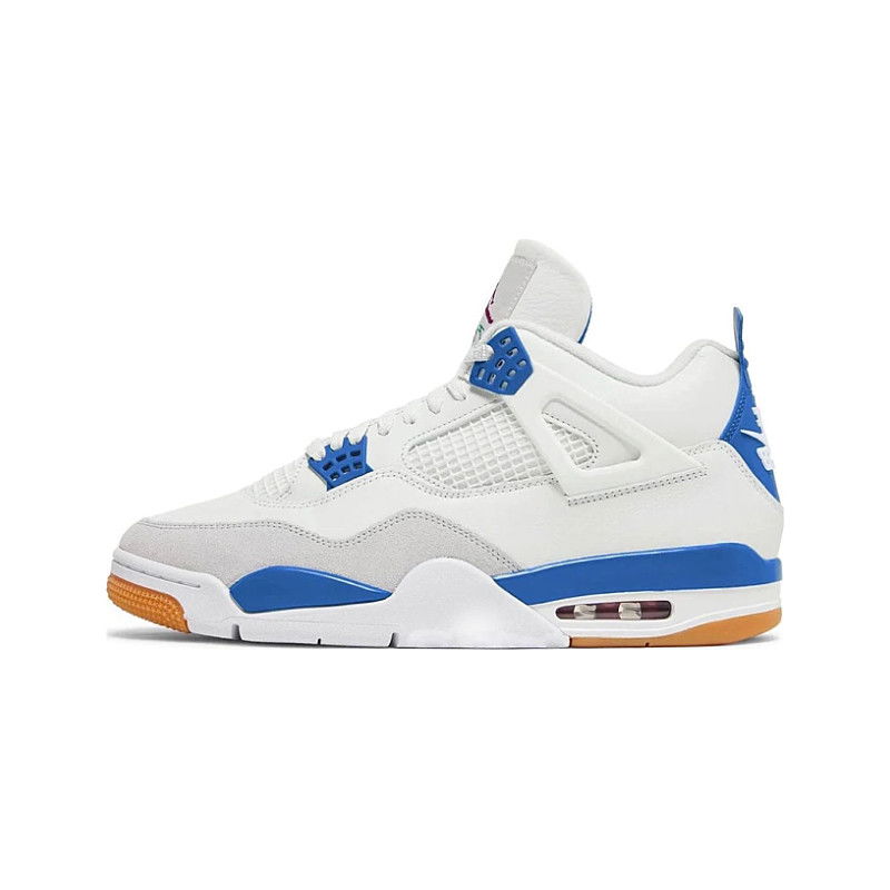 Кецове и обувки Jordan Nike SB x Air Jordan 4 "Navy" Бяло | DR5415-100, 0