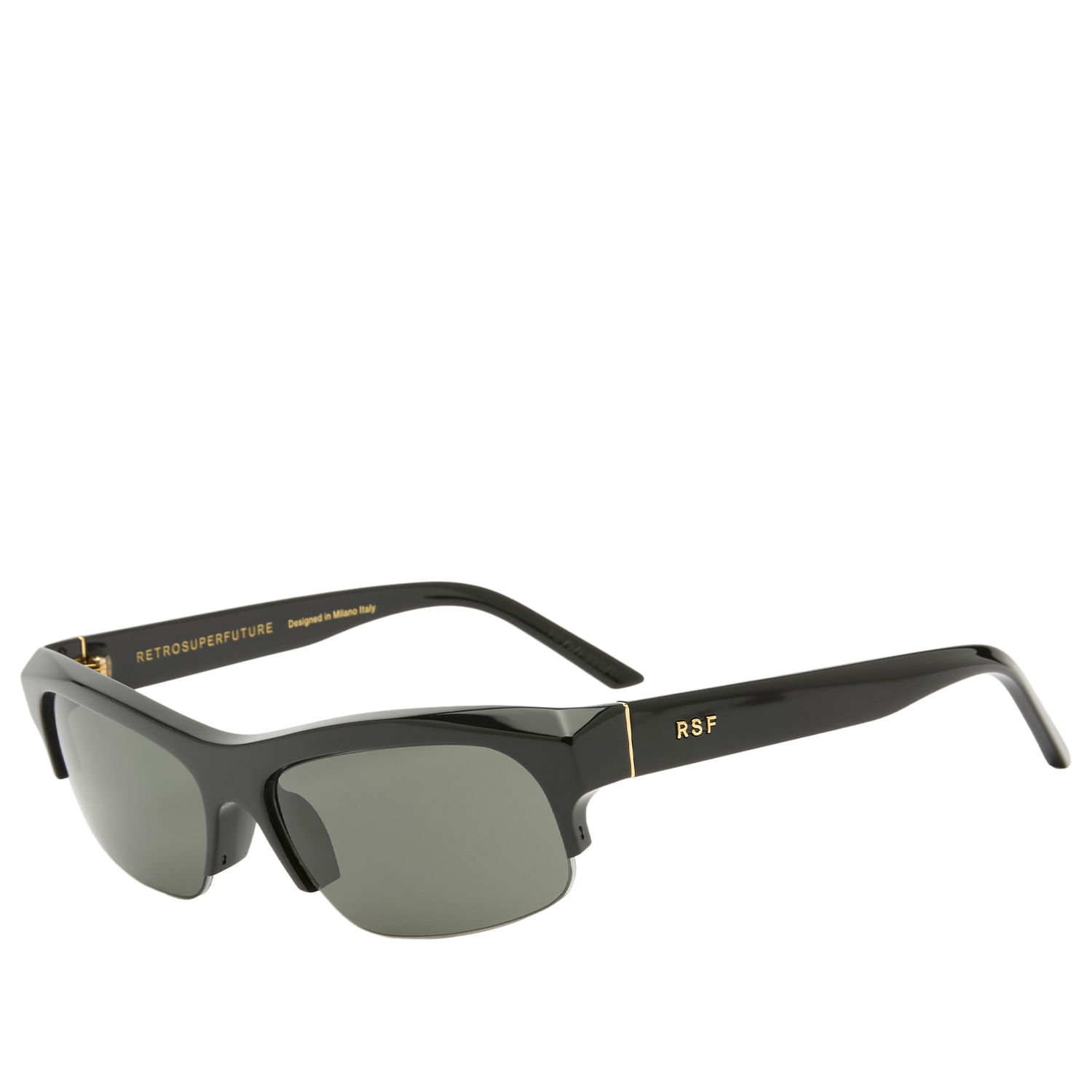 Слънчеви очила RETROSUPERFUTURE Retrosuperfuture Scatto Sunglasses Черно | 8059026146782, 0