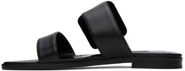 Аксесоари Manolo Blahnik Manolo Blahnik Tituba Leather Sandals Черно | 419-0691, 2