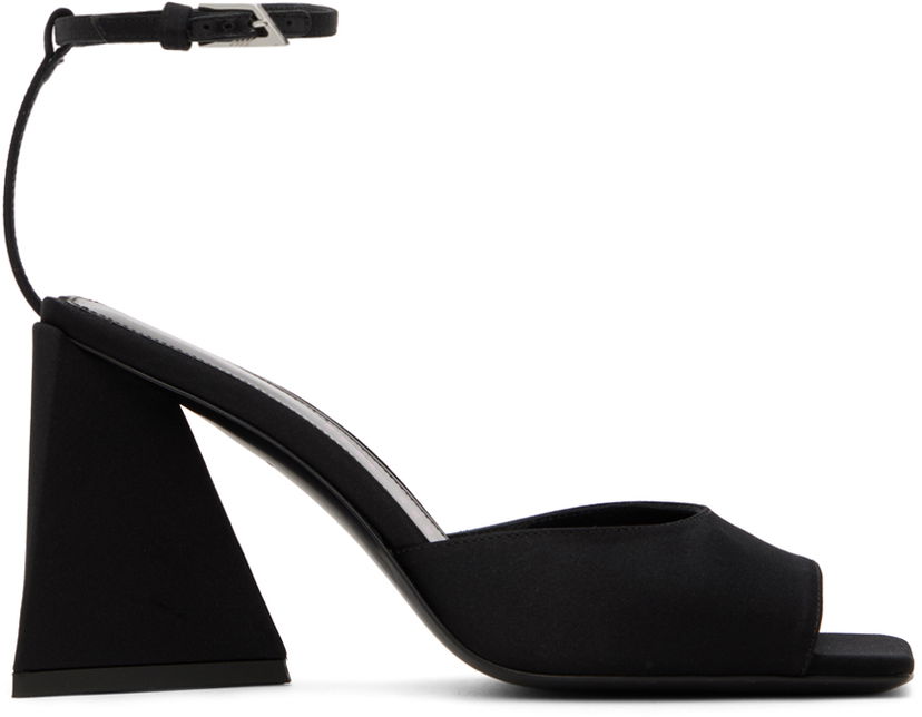 Облекло The Attico Attico Piper Heeled Sandals Черно | 231WS599 V015