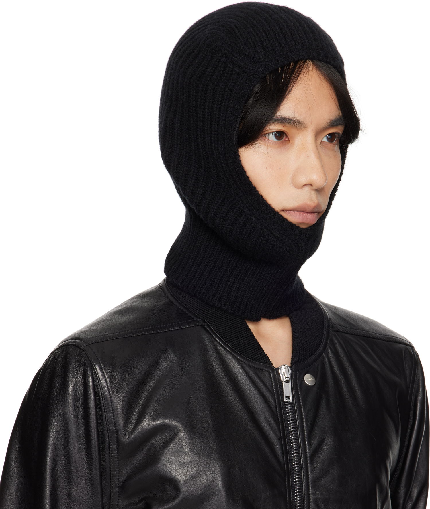 Шапка Rick Owens Rick Owens Concordians Sphinx Skull Balaclava Черно | RU02E1490 KWV, 1