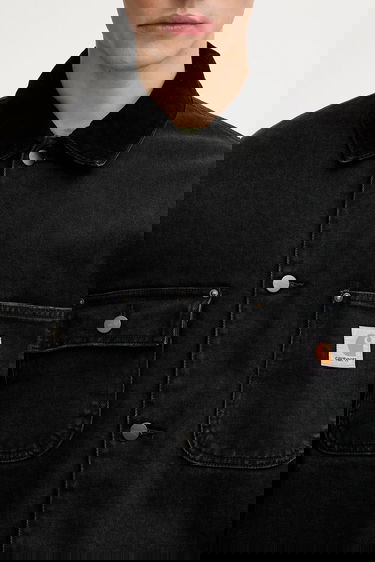 Яке Carhartt WIP OG Chore Coat Denim Jacket Черно | I035877.0, 3