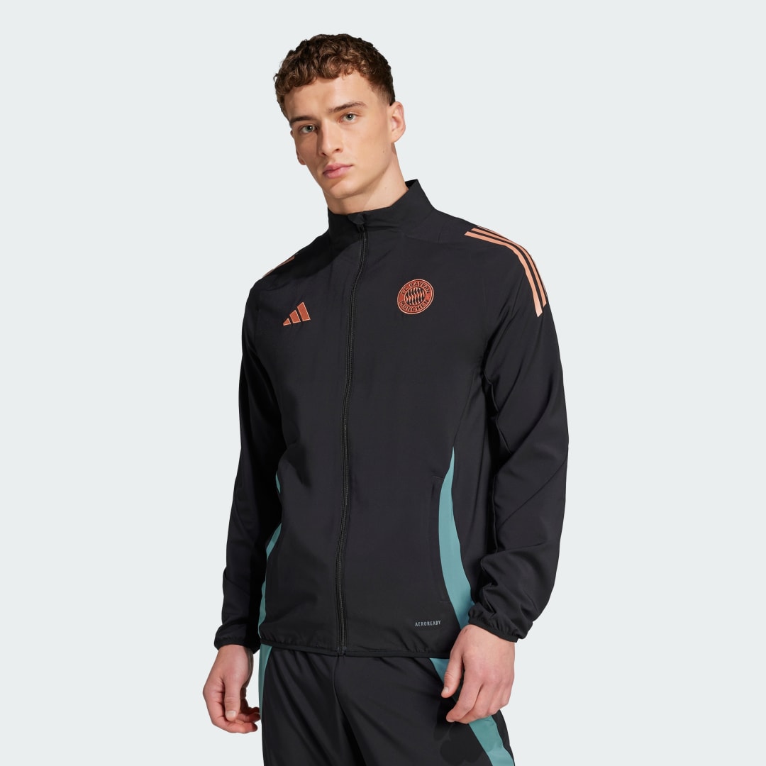 Ветровка adidas Performance FC Bayern Tiro 24 Presentation Jacket Черно | JI5280, 0