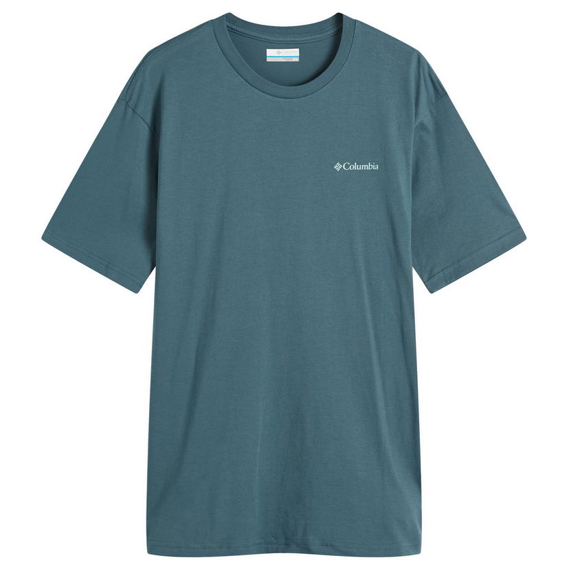 Тениска Columbia North Cascades Short Sleeve T-Shirt, Size Small Синьо | 1834041-429