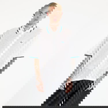 Поло тениска adidas Originals adidas Originals Button Down Knitted Polo Бяло | KC3526, 4