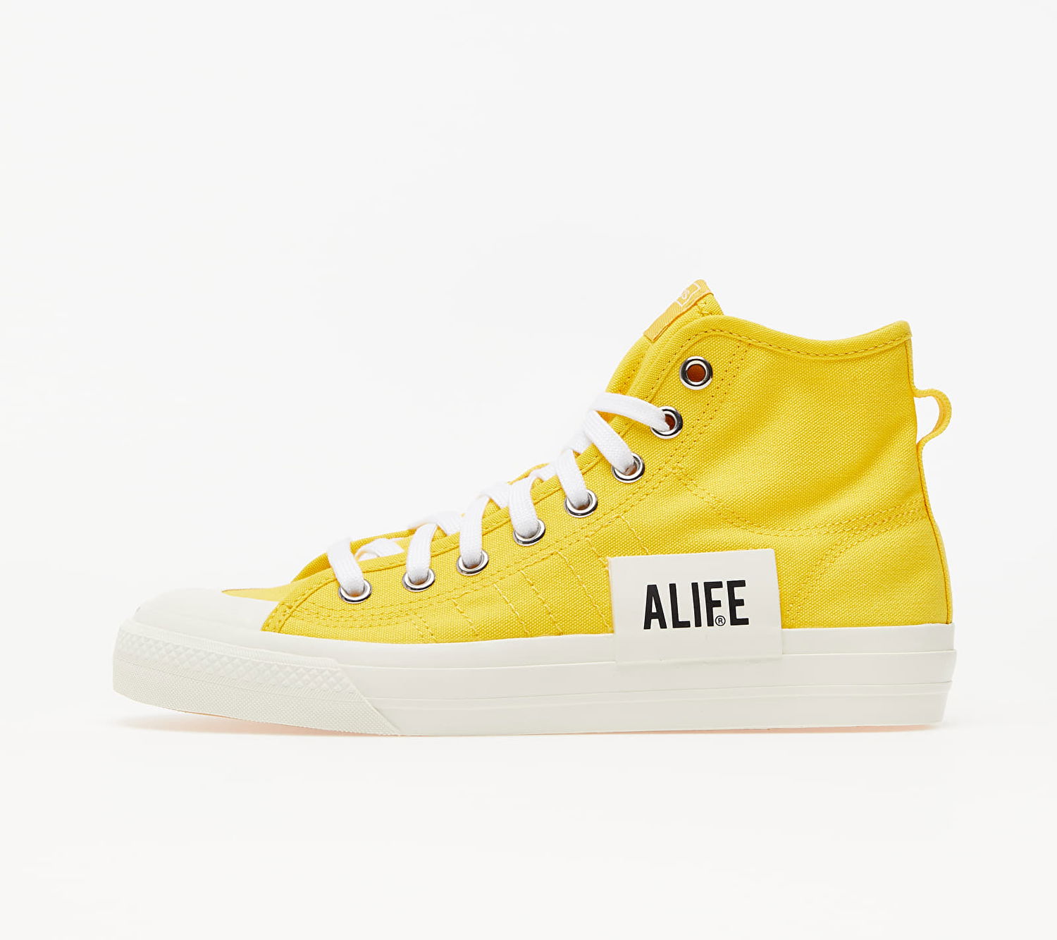 Кецове и обувки adidas Originals ALIFE Nizza Hi Жълто | FX2619, 0