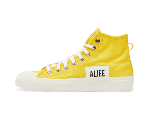 Кецове и обувки adidas Originals ALIFE Nizza Hi Жълто | FX2619