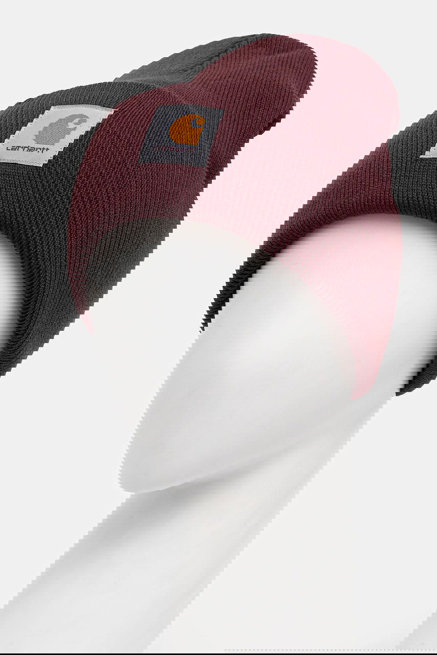 Шапка Carhartt WIP Carhartt WIP Acrylic Watch Hat Бургунди | I020222.33KXX, 1