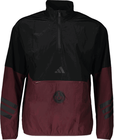 Суитчър adidas Originals 1. FC Nürnberg Future Icons 3-Stripes Woven Half-Zip Pullover Бургунди | 6fcnjd4928, 0